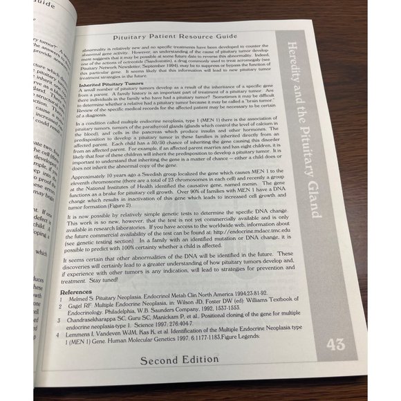 The Pituitary Patient Resource Guide 2nd Ed. Reference Guide Paperback - Picture 3 of 7